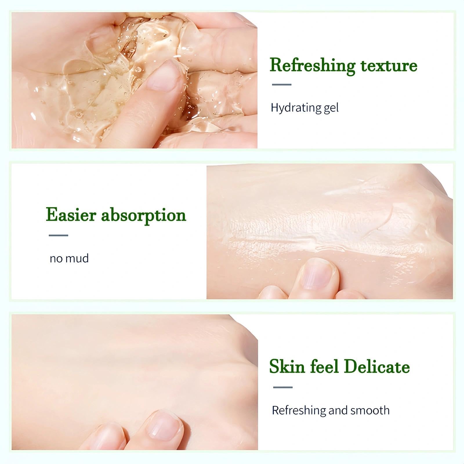2Pcs Aloe Vera Gel for Skin Care 99% Pure Aloe Vera Gel With Vitamin E, Itchy & Damaged Skin, Aloevera For SkinCare & Sunburn - Image 4