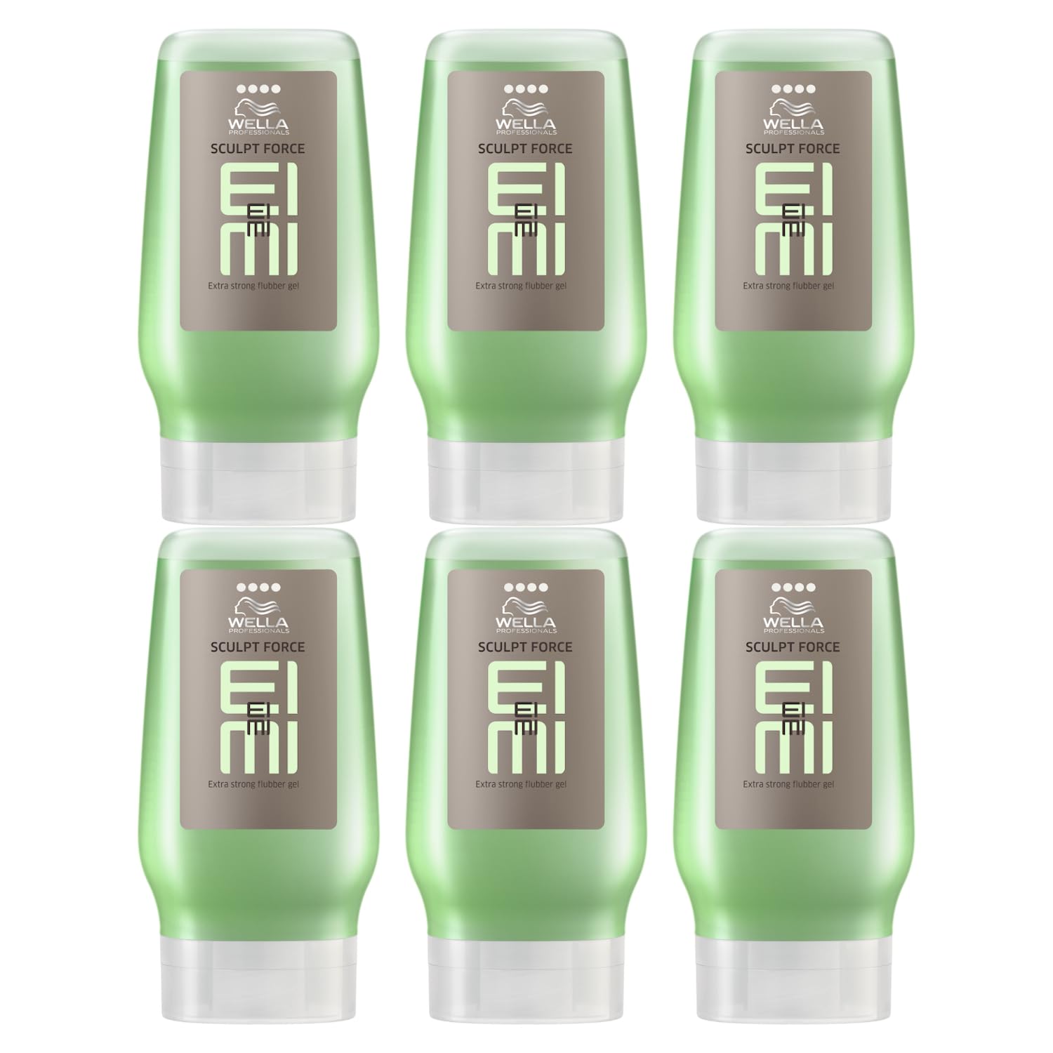 6x Wella EIMI Sculpt Force Flubber 125ml