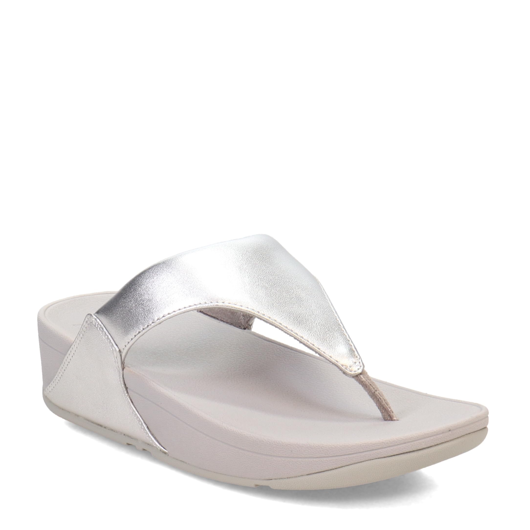 fitflop シルバー トングサンダル　箱あり フィットフロップ fitflop トング ロゴマーク （SILVER