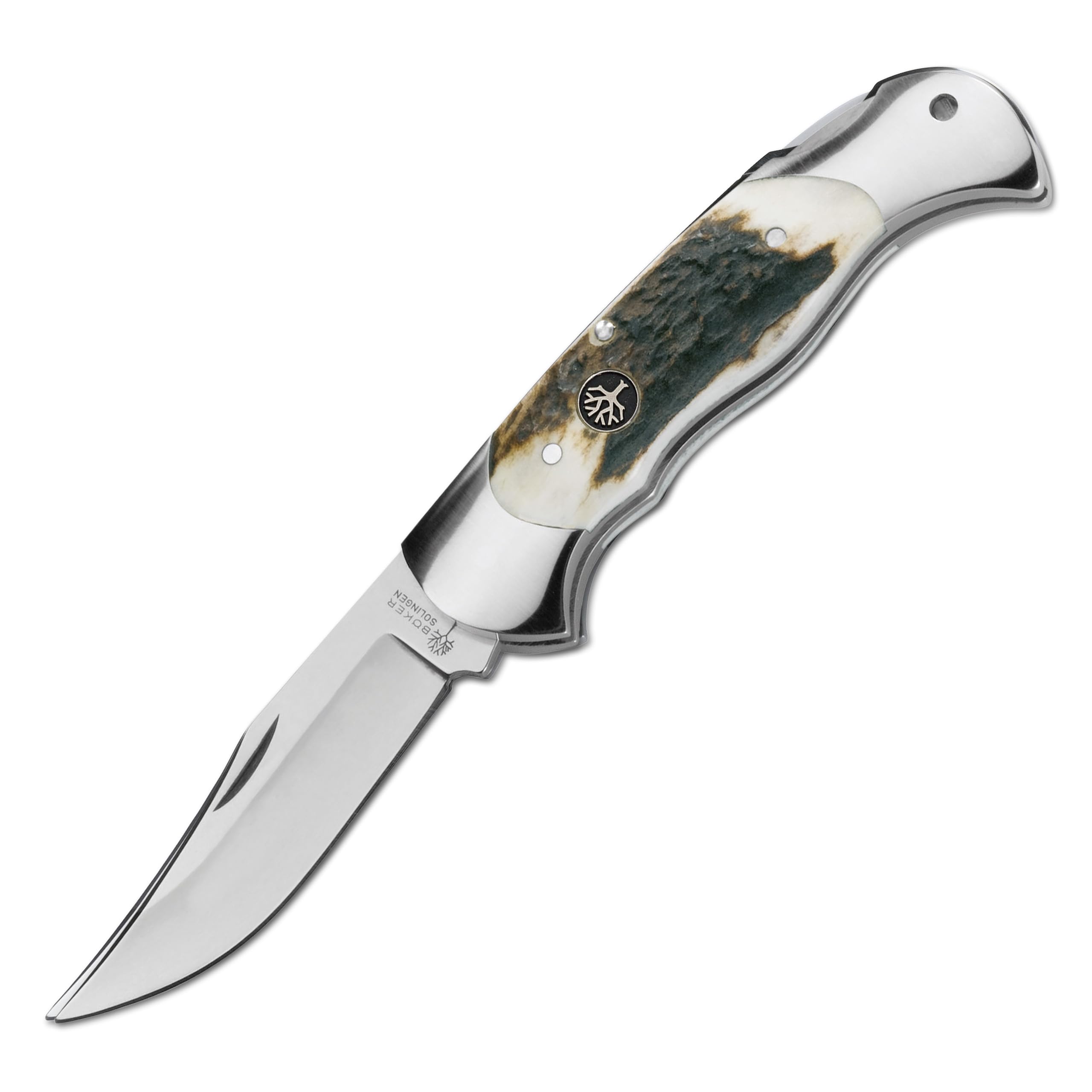 BÖKER SOLINGEN® Scout Hirschhorn – Jagdmesser mit lebenslanger Garantie