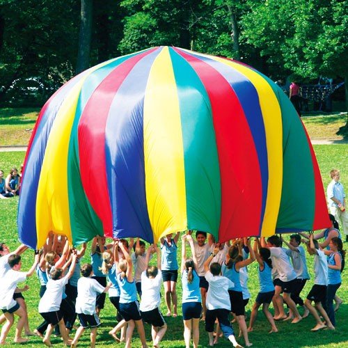 Fallschirmschwungtuch 700 cm - 16 Halteschlaufen
