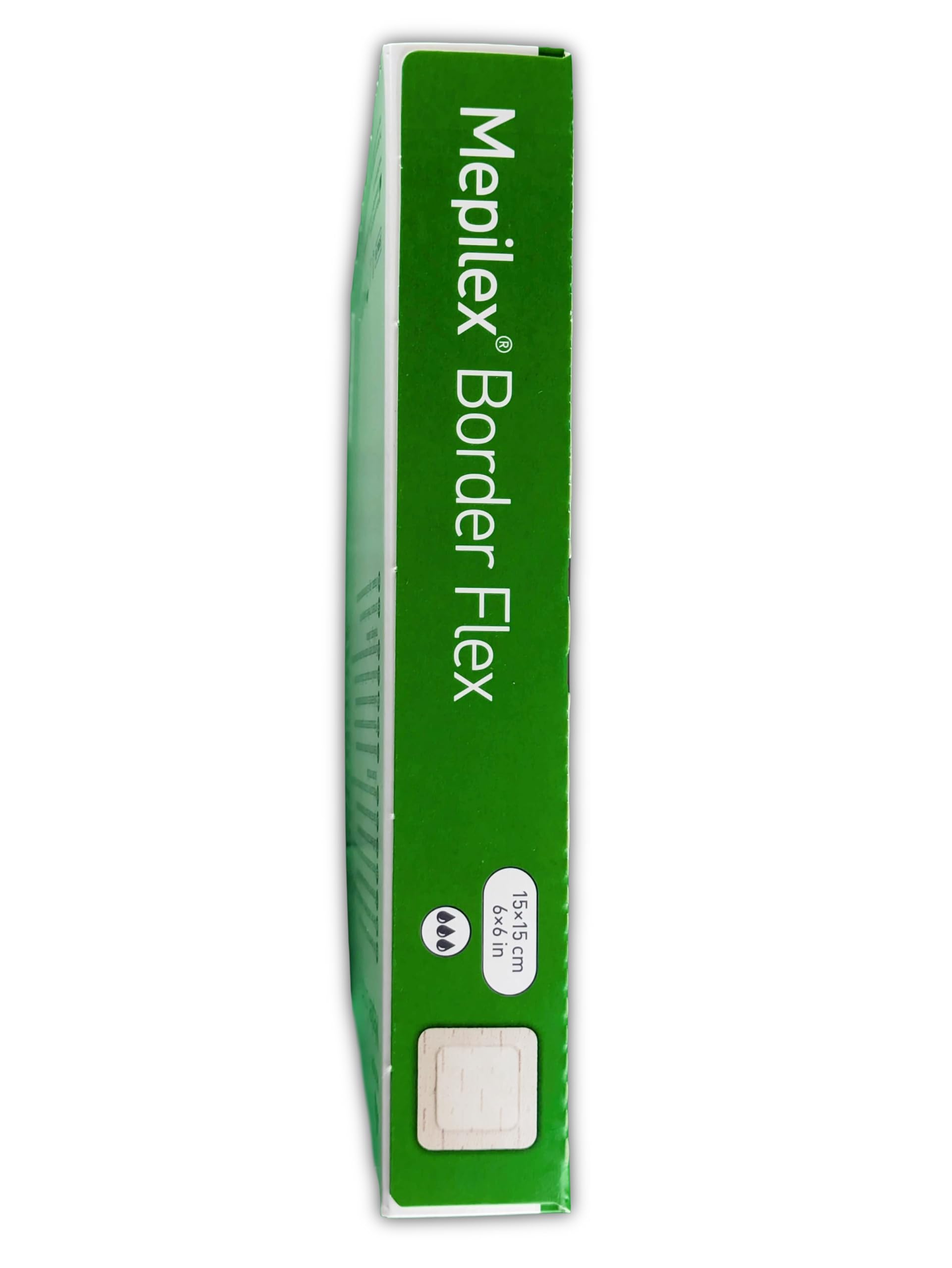 Mepilex Border Flex 15 x 15 cm, autoadherent soft silicone dressing, 5 pezzi