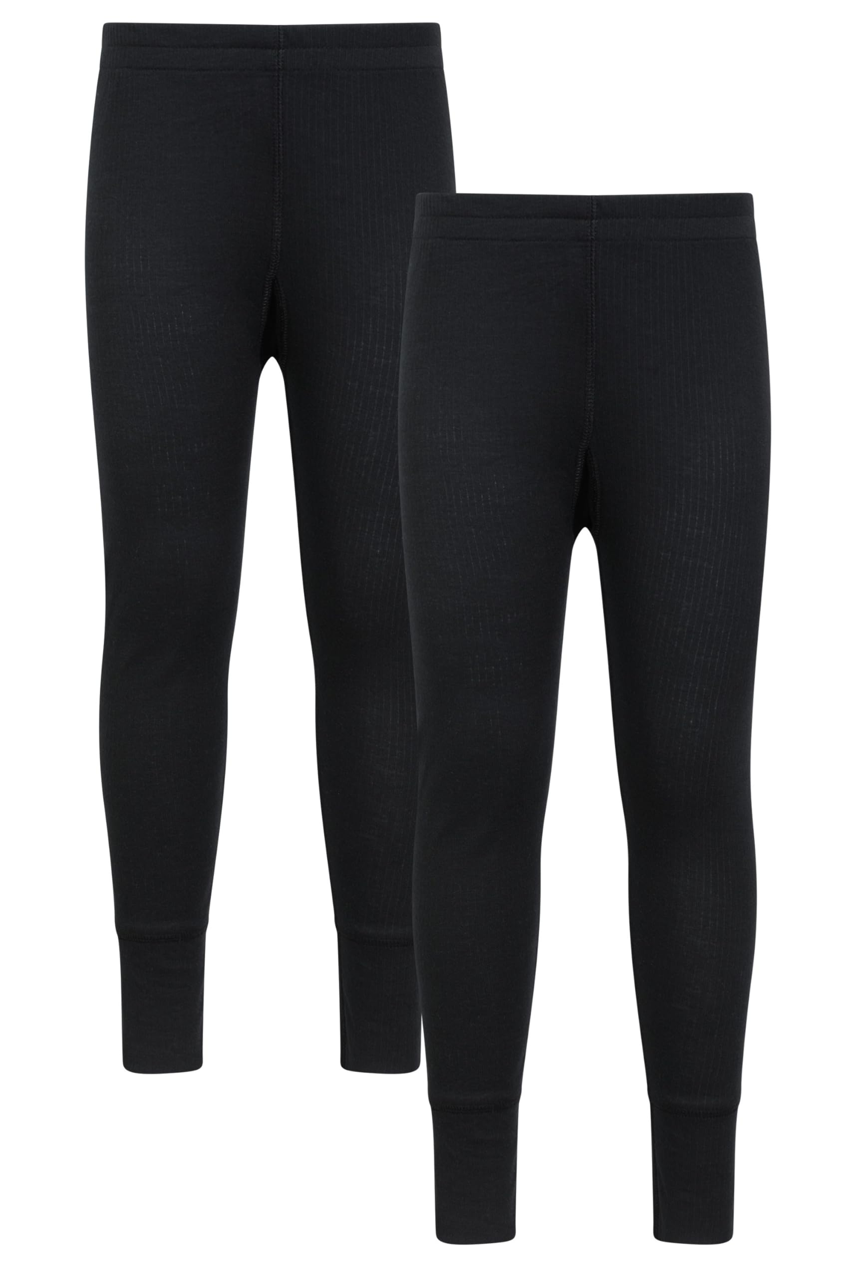 Mountain Warehouse Talus Kids Base Layer Pant Multipack Black (Multipack) Kids Size 7-8 Years