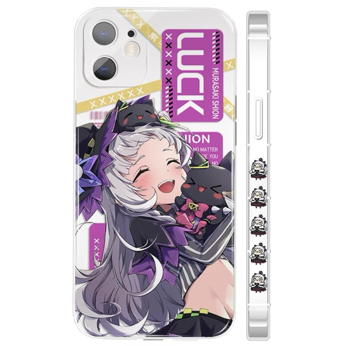 Amazon.co.jp: 紫咲シオン スマホケース むらさき しおん iPhone15