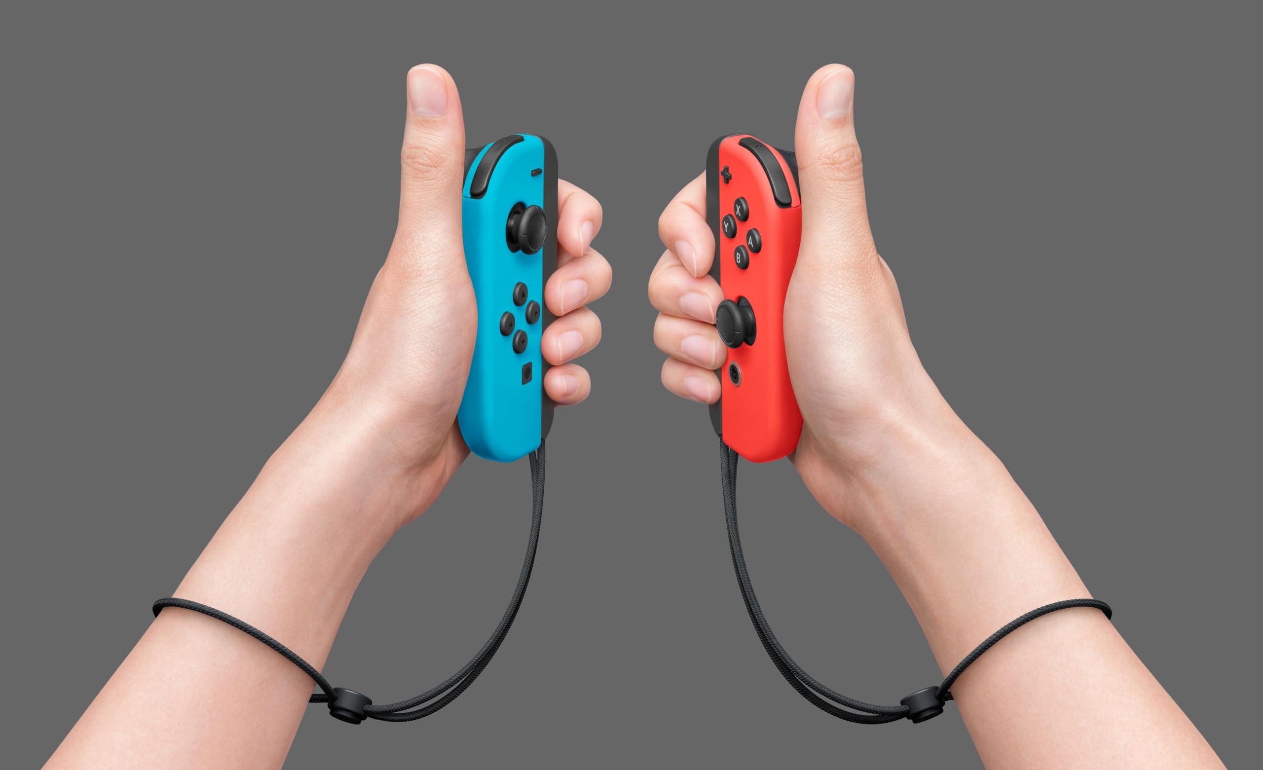 Amazon.com: Nintendo Joy-Con (L/R) - Neon Red/Neon Blue : Video Games