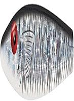 Vista 38 de MirrOLure Mirrodine Gancho de pesca plateado extraafilado de acero inoxidable de 1 pieza