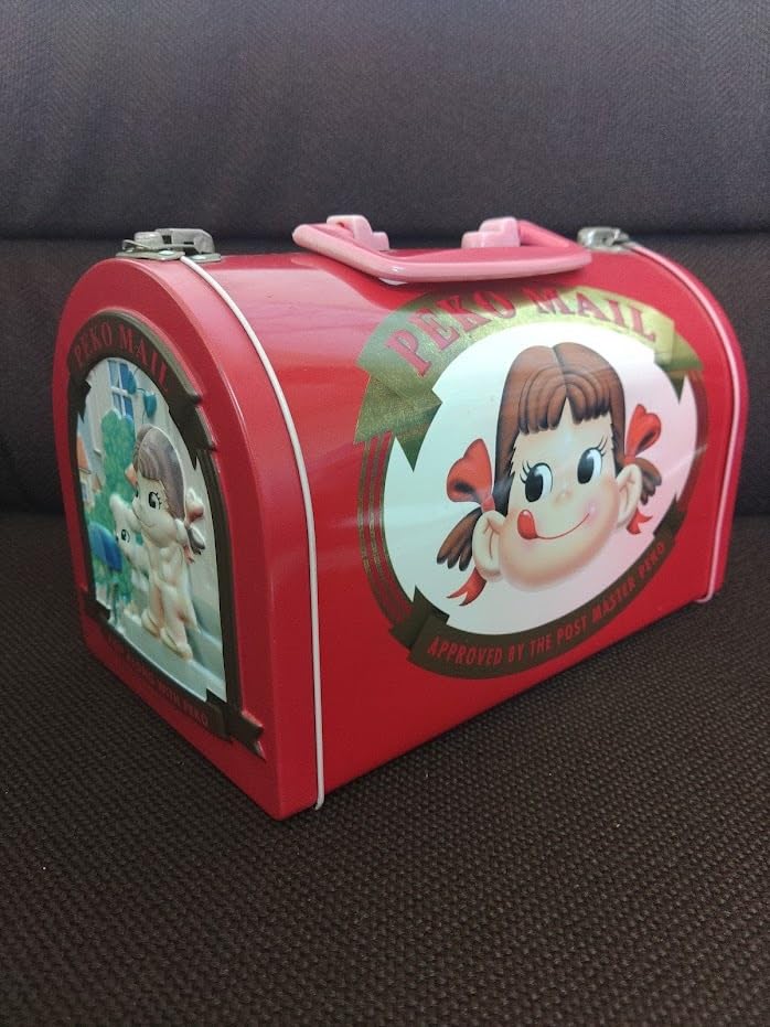 ✨超レア✨不二家FUJIYA ペコちゃん当時物ブリキ缶BOX