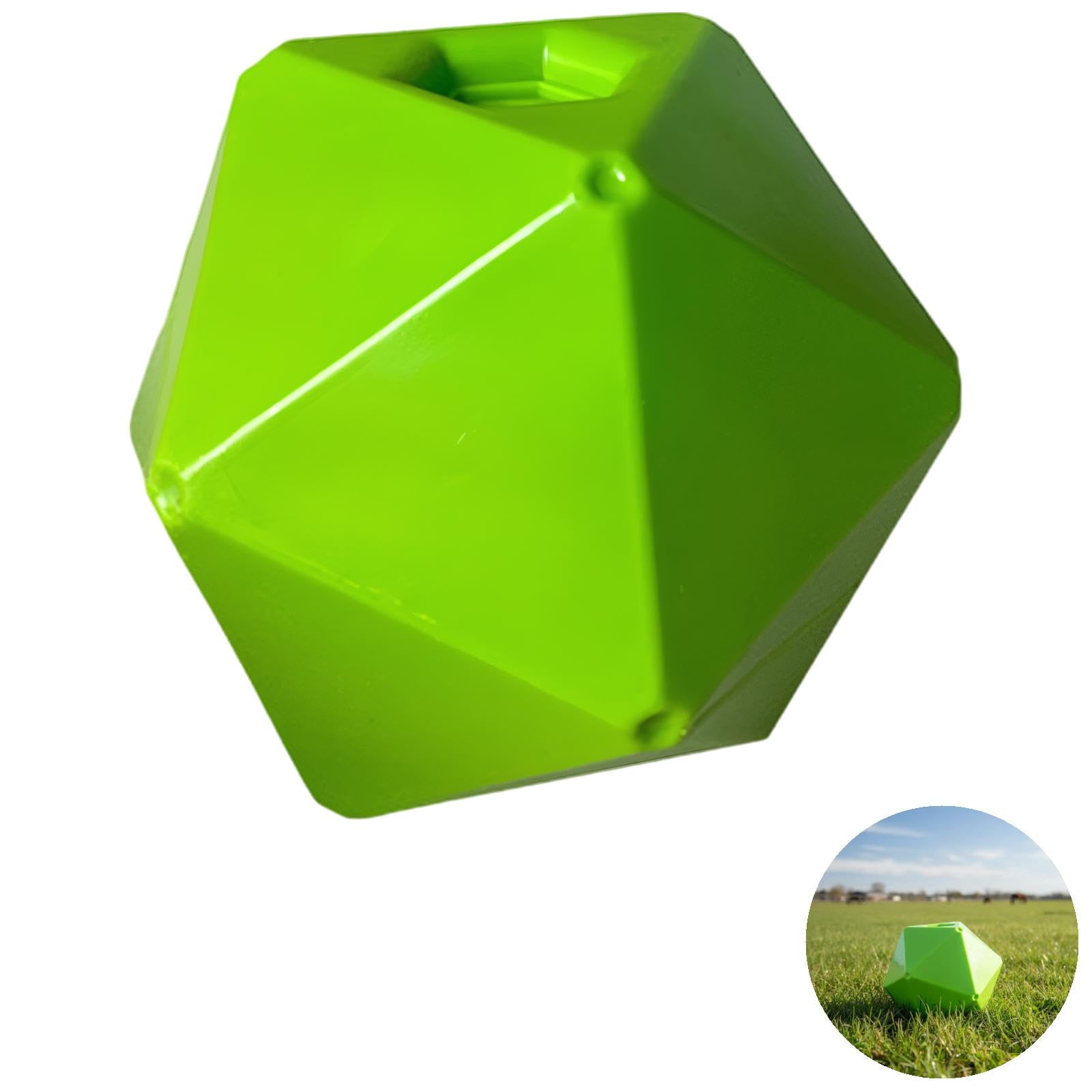 Juguete alimentador de bolas de golosinas para caballos, bola de juego equino azul, polipropileno apto para alimentos, solución de entretenimiento para caballos para aliviar el aburrimiento