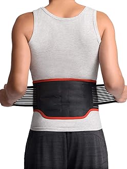 Bio-Magnetic Back Brace for Lower Back Pain Women and Men - Lumbar Support Brace W/ 34 Powerful Magnets & Far Infrared Technology - Lower Back Support for Sciatica, Herniated Disc, Scoliosis
