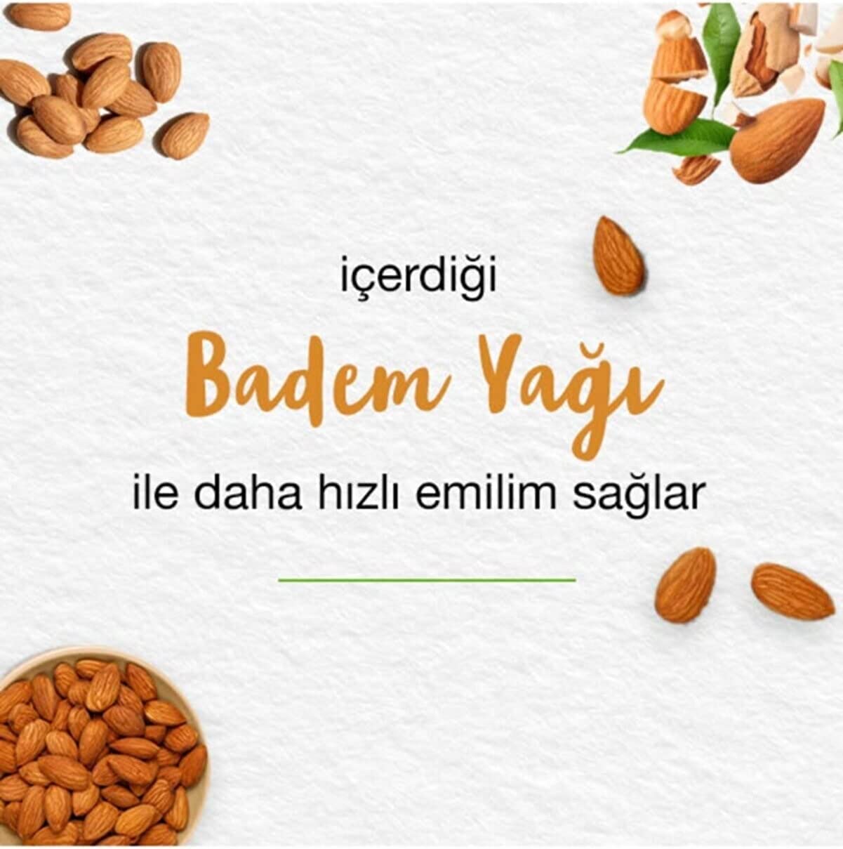 Himalaya Since 1930 Yoğun Nemlendirici El ve Vücut Kremi, Badem Yağı, Buğday Tohumu, E Vitamini, Tüm Ciltler, 50 ml