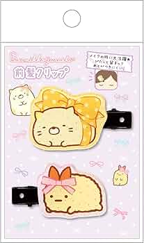 ❤️お値下げ❤️【新品】すみっコぐらし　ヘアクリップ　ねこ　サンエックス Amazon.co.jp: サンエックス(San-X) すみっコぐらし 前髪クリップ ねこ