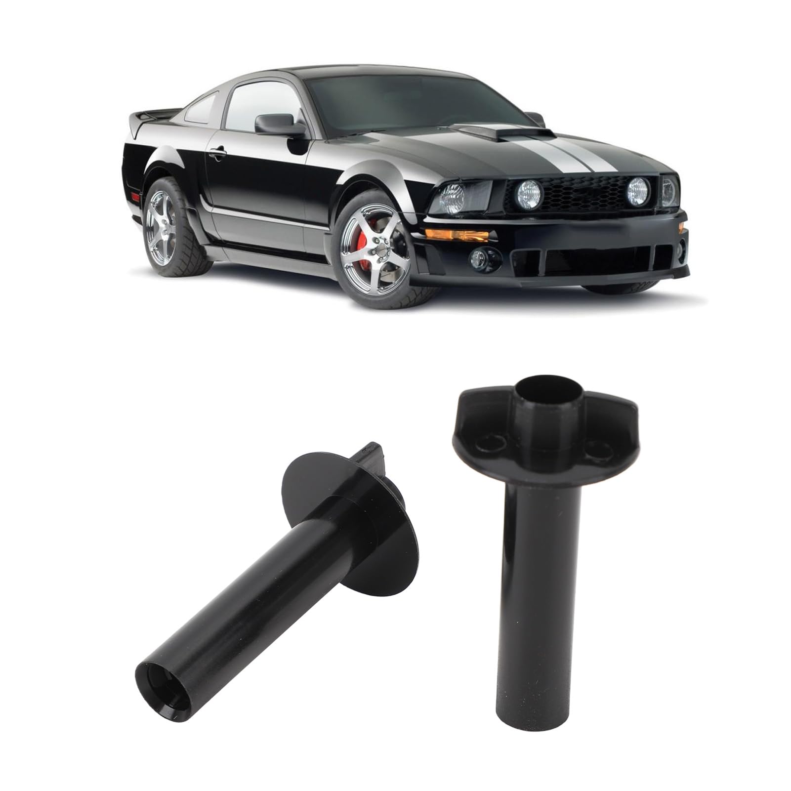 Rear Trim Panel Fastener Clip Screw Nut, Rear Trunk Cargo Trim Panel Wing Nuts, High Impact, 2005-2009, W711285