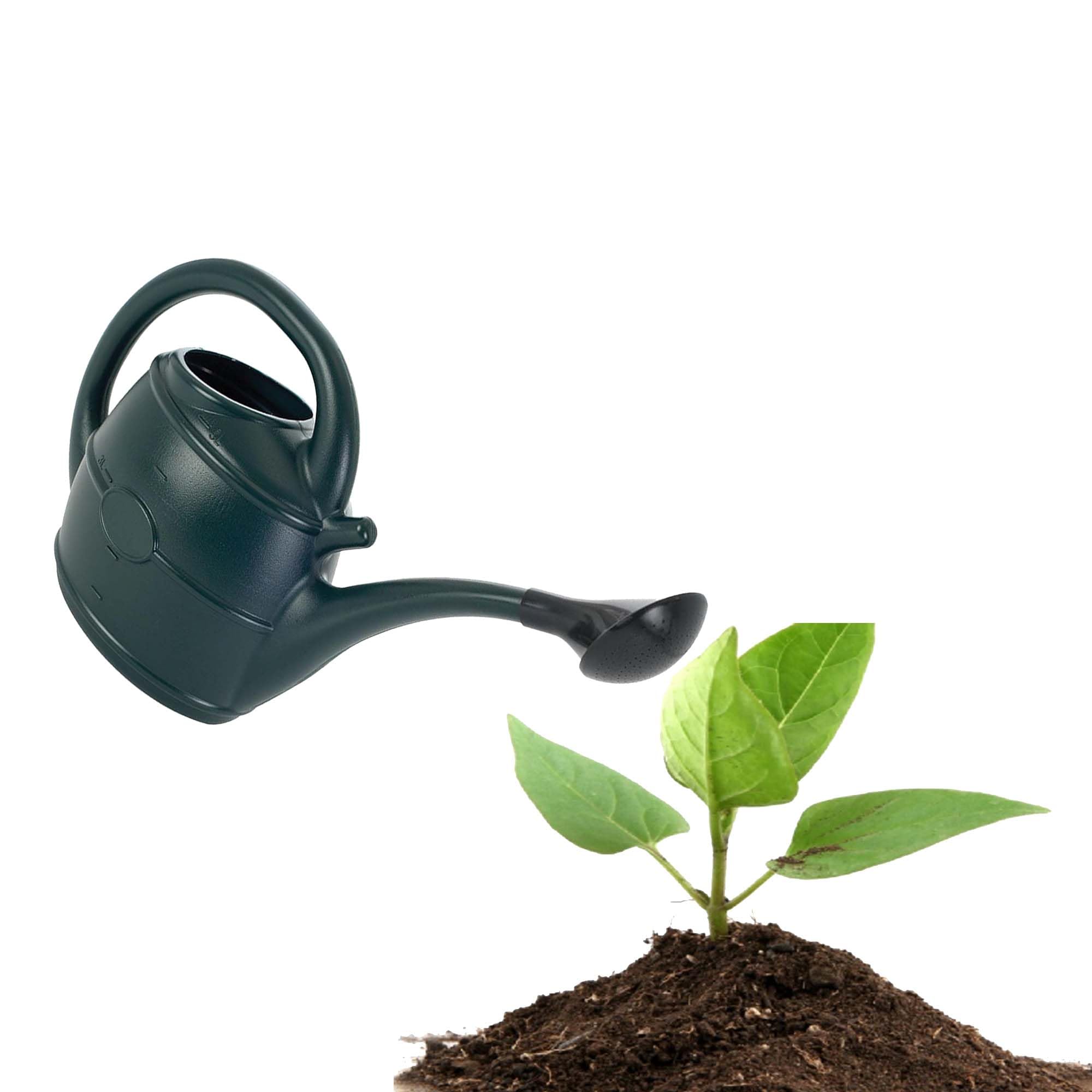 Green 13L Watering Can Ideal For Everyday Gardening Tasks With Rose Head Easy To Use With Generous Capacity