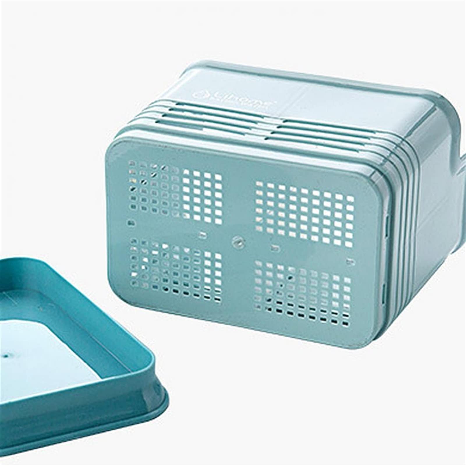 Werkzeughalter Essstäbchen Organizer Drain Box Kunststoff Löffel Gabel Lagerhalter Küche Hohl Rack Tragbare Besteck Regal Werkzeugregal (Color : F)