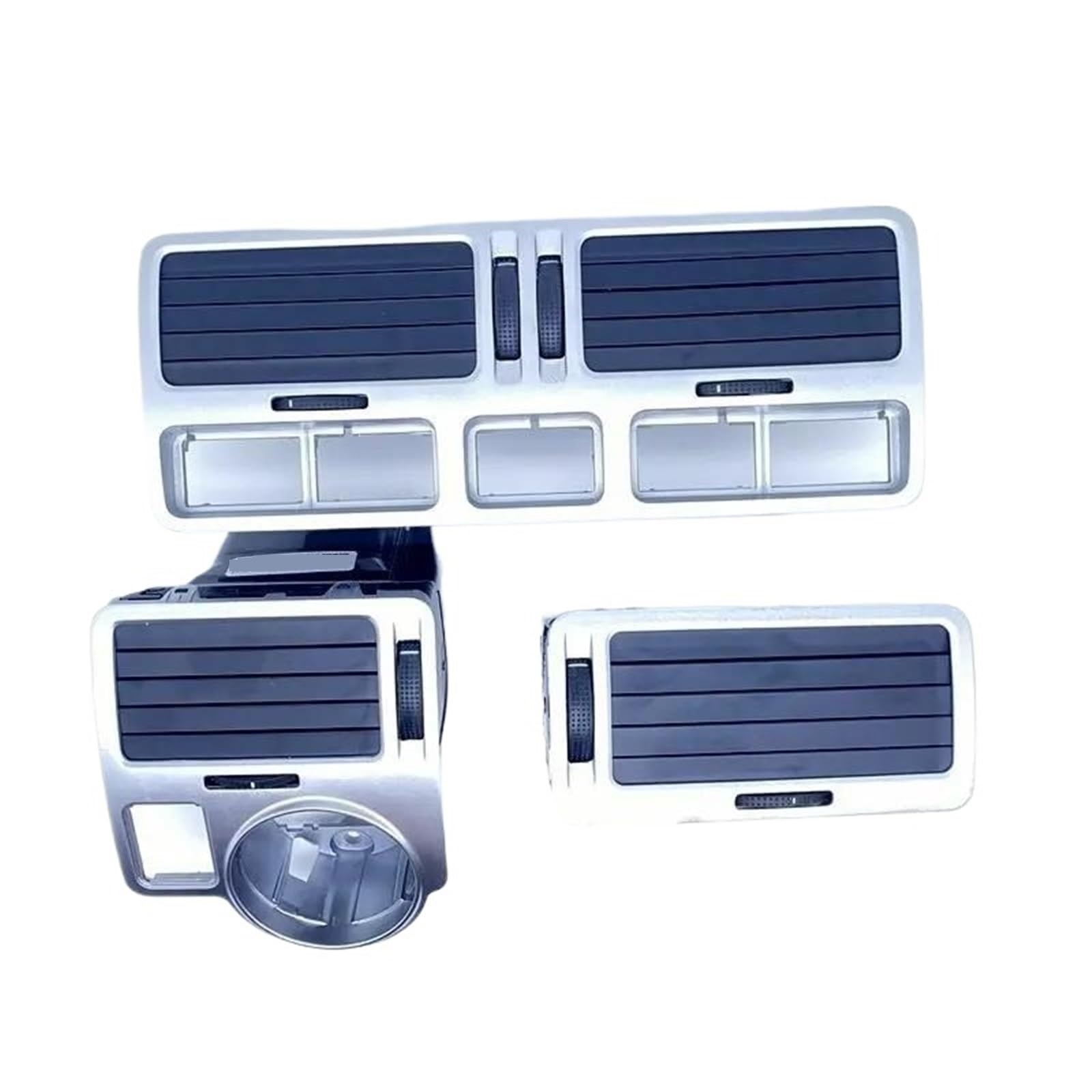 Dla VW Dla Golfa MK4 Dla Jetty MK4 Dla Bora 1999-2009 Samochód Przód Lewa Prawa Środek Klimatyzacja Nawiew Kratka Panel Samochód Klimatyzacja Wylot Klips(Set)