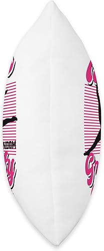 Miniatura 2 de Baton Twirler & Majorette Twirl Dancer Apparel I Don'T Drop I Do Random Gravity Checks, Baton - Almohada giratoria, 18 x 18 pulgadas, multicolor