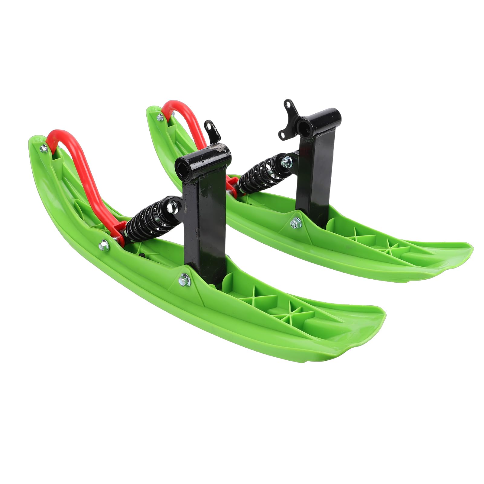 Planche de Luge à Neige pour VTT Surface Texturée Antidérapante en Métal et Plastique Version avec Frein à Disque pour une stabilité et un équilibre Améliorés pour VTT Compatible avec les