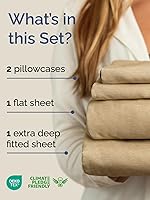 Vista 318 de Extra Deep Pocket Split King Sheets - 5 Piece Breathable & Cooling Bed Sheets - Hotel Luxury Bed Sheet Set - Soft, Wrinkle Free & Comfy - Easily