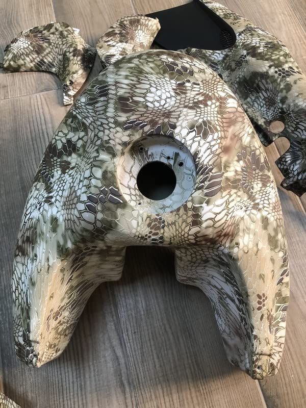 Hydro Dipping Film Feuille Hydrographie Water Transfer Printing Activateur Kit Activator Hydrographics camouflage Largueur: 100cm. Longuer: 200cm (HCA-154)