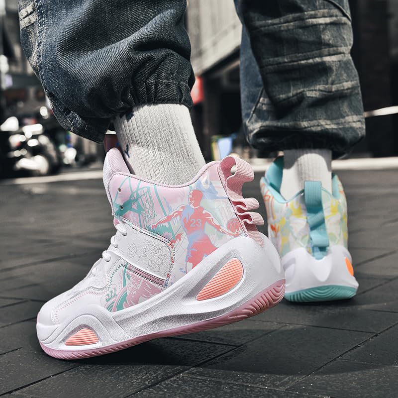 Womens Mens Basketball Shoes Comfortable Athletic Fashion Sneakers Casual Unisex-Adult Outdoor Sport Shoe3