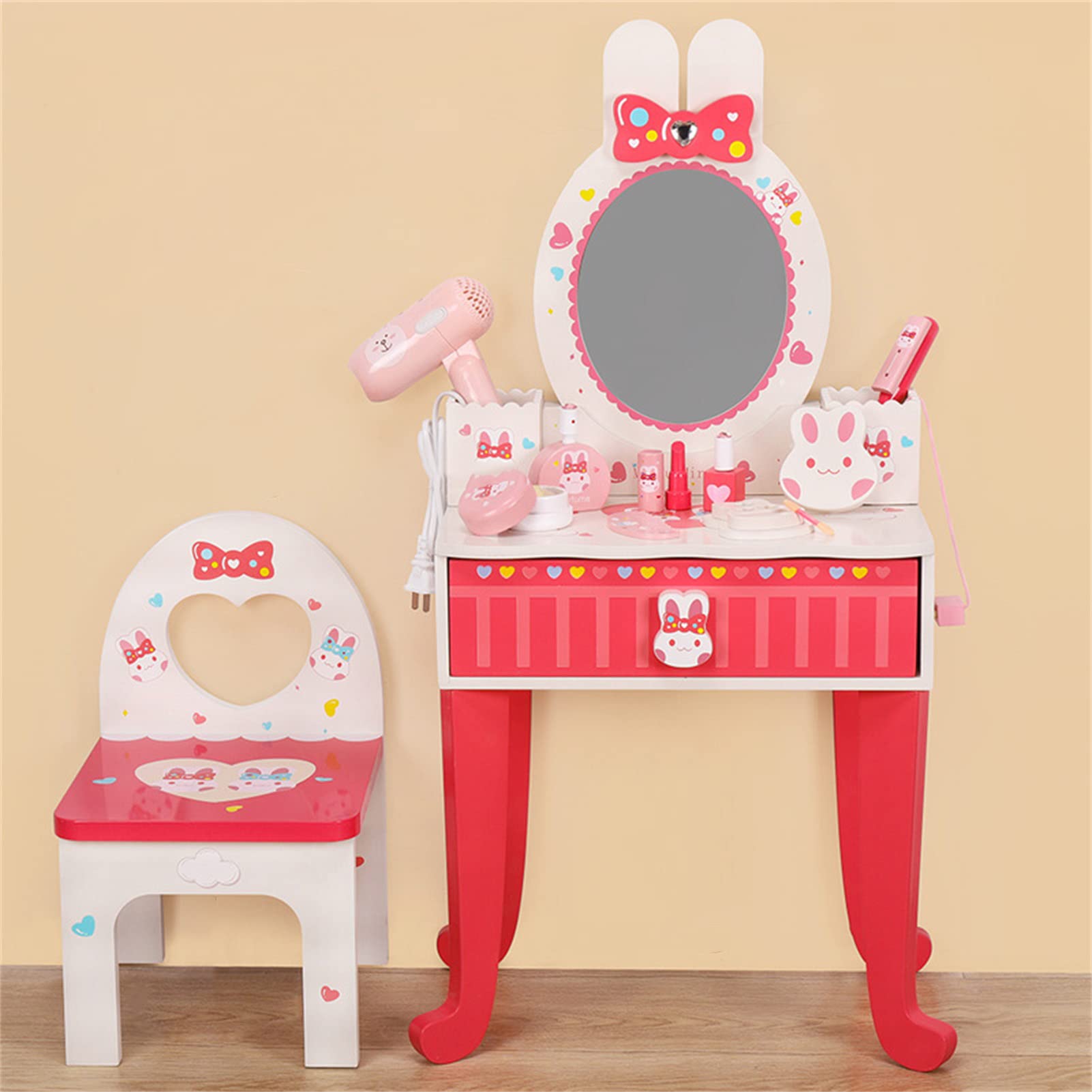 Set da Tavolo per Trucco per Bambini Simpatico Modello di Cartone