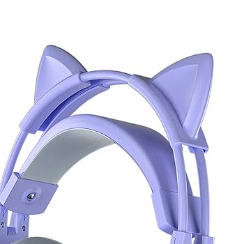 Amazon.co.jp: ノイズリダクションマイク付き猫耳ヘッドフォン