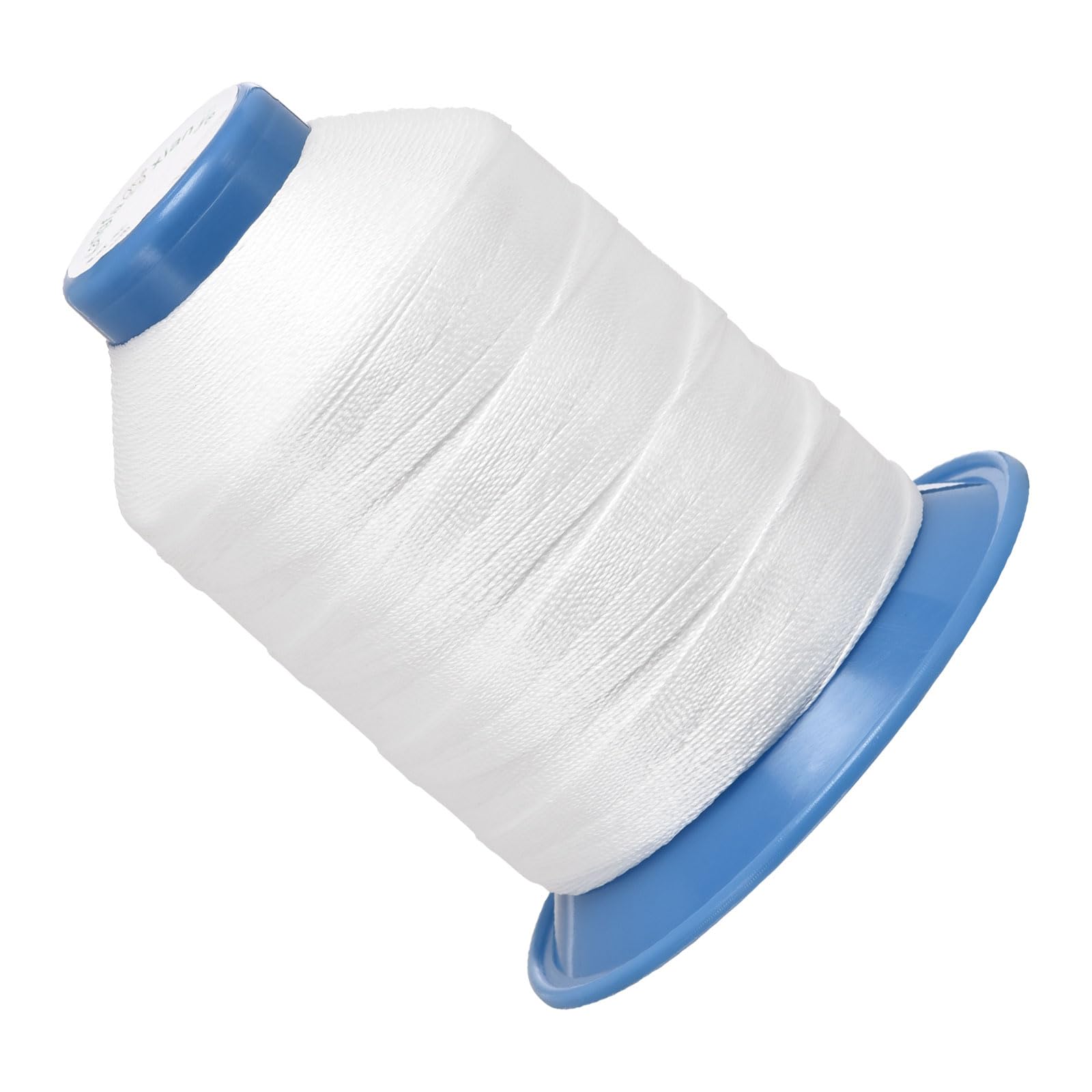 Kozelo Polyester Sewing Thread -[0.38mm (300D/3) x 870 Yards] Extra Long Bonded All-Purpose Sewing Thread for Hand Stitching Sewing Machine Use|Polyester, Snow — image 1