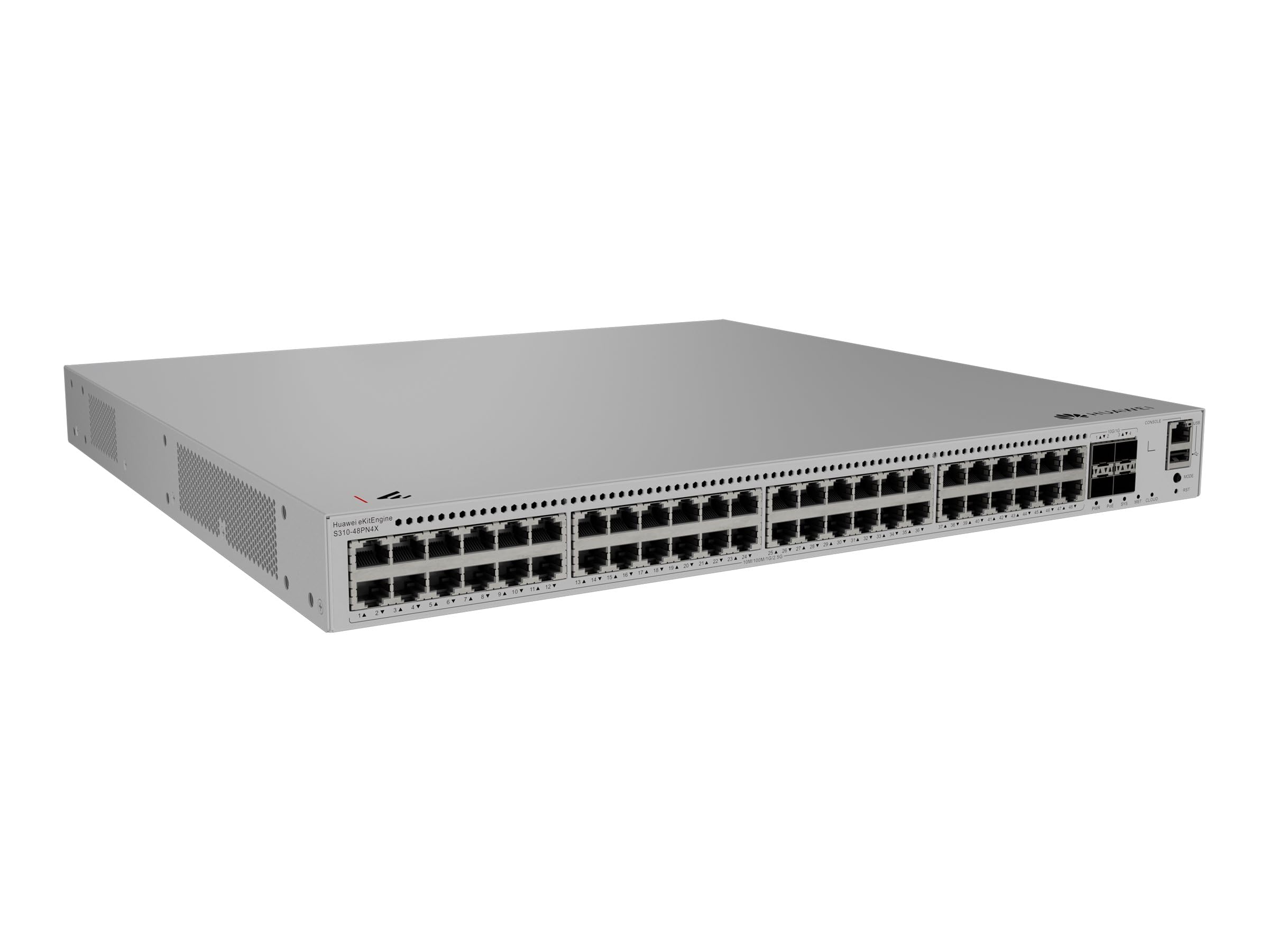Switch Huawei eKit S310-48PN4X 48 Portas RJ45 PoE 4 portas SFP+