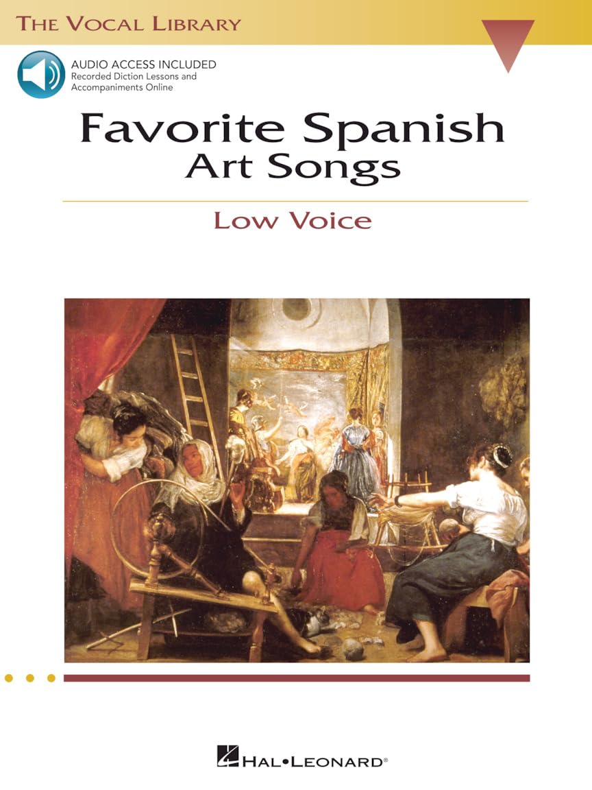 Favorite Spanish Art Songs Book/Online Audio (Vocal Collection)