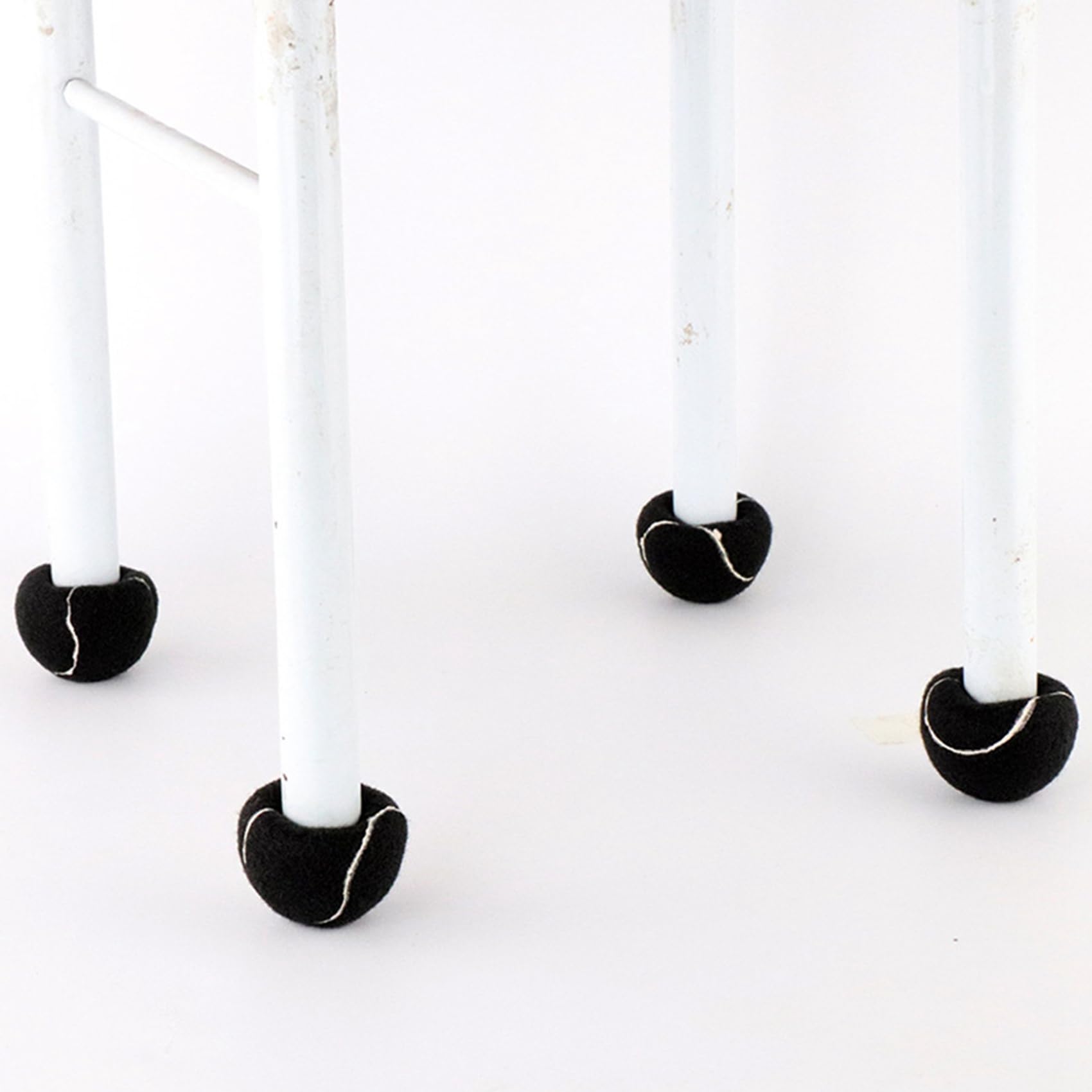 Palla da Tennis Walker Pretagliata da 48 Pezzi per Gambe di Mobili e Protezione del Pavimento, Rivestimento nel Feltro Resistente e di Lunga Durata