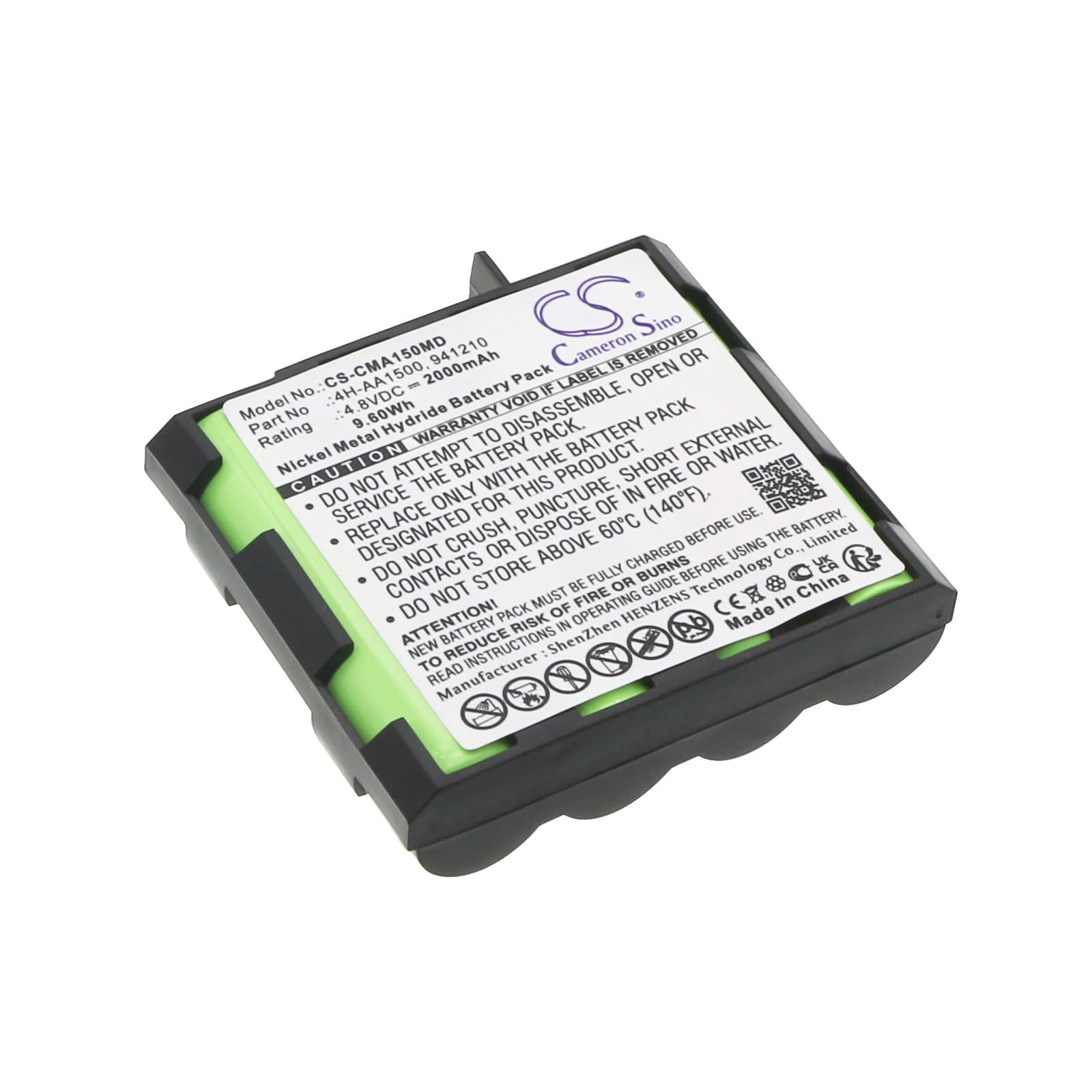 Cameron Sino 2000mAh / 9.60Wh Replacement Battery for Compex SP 4.0