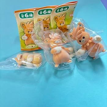 Amazon.co.jp: ポケセン ガチャ ふわふわドール パモの群れ