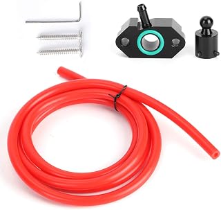 Tyenaza Turbo Vacuum Adapter Kit Aluminum Car Turbo Boost Tap Kit Vacuum Adapter Fit for A1 1.4TST EA211 Motor