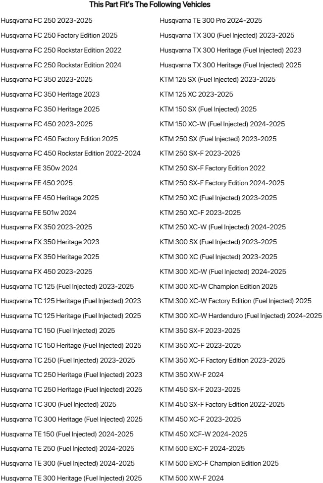 Tusk Grab Handle Black for KTM 300 XC-W Hardenduro (Fuel Injected) 2024-2025