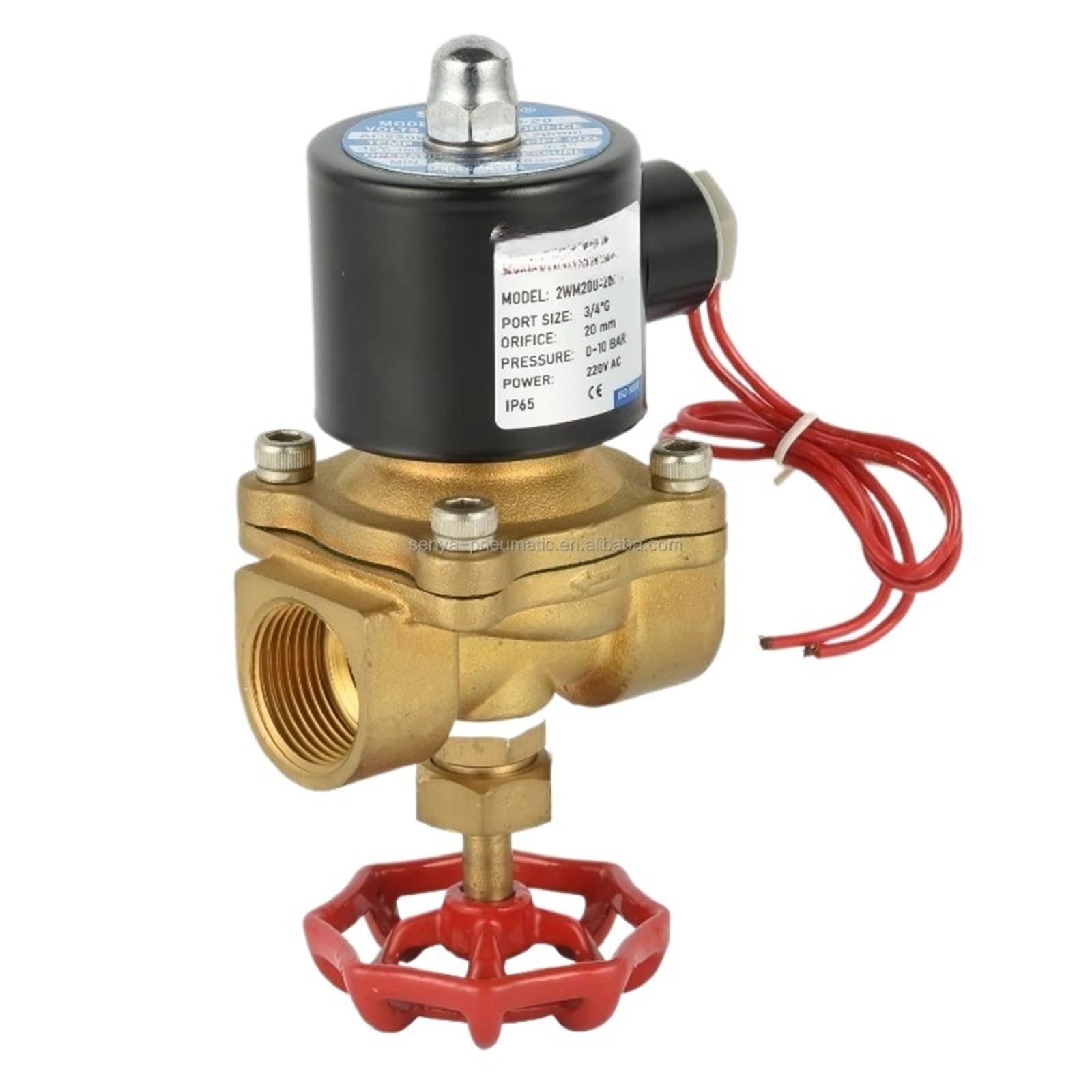 Iddcmwnb 1 2In 2Wm160 10 Bar Solenoid Valve Dc12v Dc24v Ac110v Ac220v Brass Water