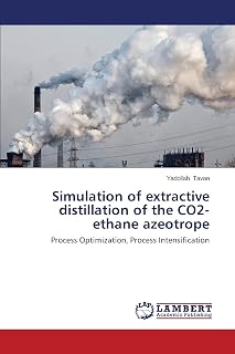 Simulation of extractive distillation of the CO2- ethane azeotrope: Process Optimization, Process Intensification