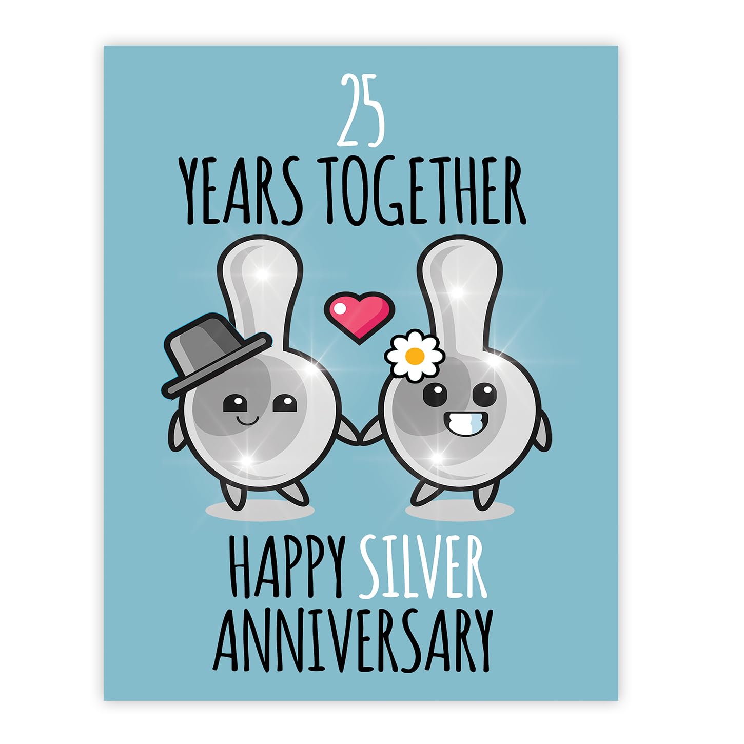 Stuff4 25th Anniversary Poster Unframed, 25 Years Together