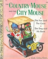 The Country Mouse and the City Mouse.3 Aesop Fables (little Golden #426) B06ZZ4XNTP Book Cover