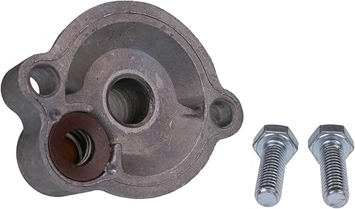 Miniatura 5 de Adaptador de filtro de aceite 3952301 compatible con motores Chevy Small Block V8 SBC BBC Spin On Bypass 305 307 327 350 400 396 402 427 454