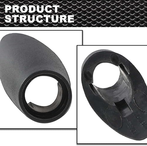 Miniatura 5 de Bisel de base de montaje de antena de radio compatible con Dodge Ram 1994-2002 1500 2500 3500 56043018