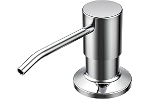 HGN Chrome Soap Dispenser For Kitchen Sink