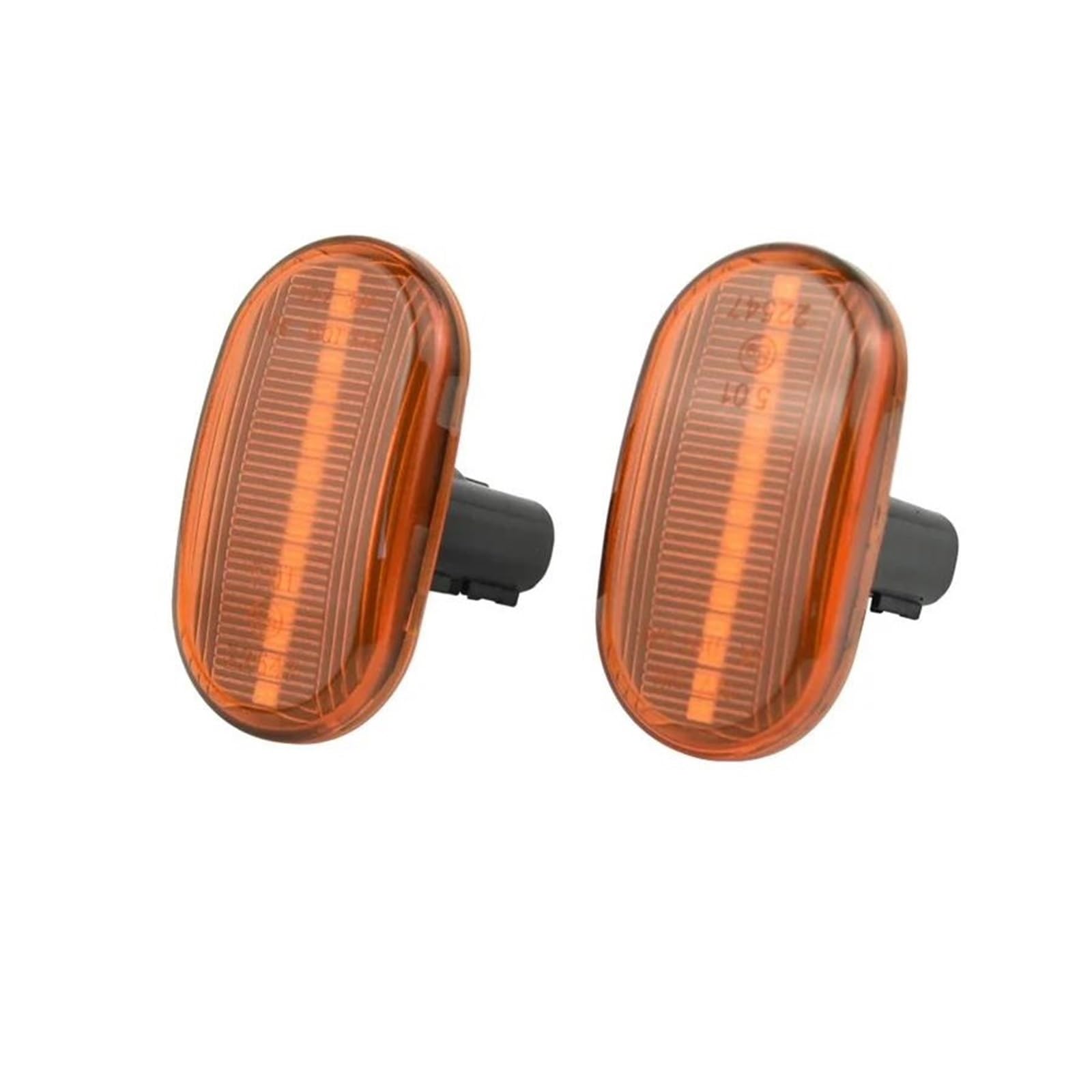 Dynamic Turn Signal Light Led Dynamic Turn Signal Light Side Mirror Sequential Indicator Lamp For Chevy For Cruze HR52S 2006/05(أصفر)