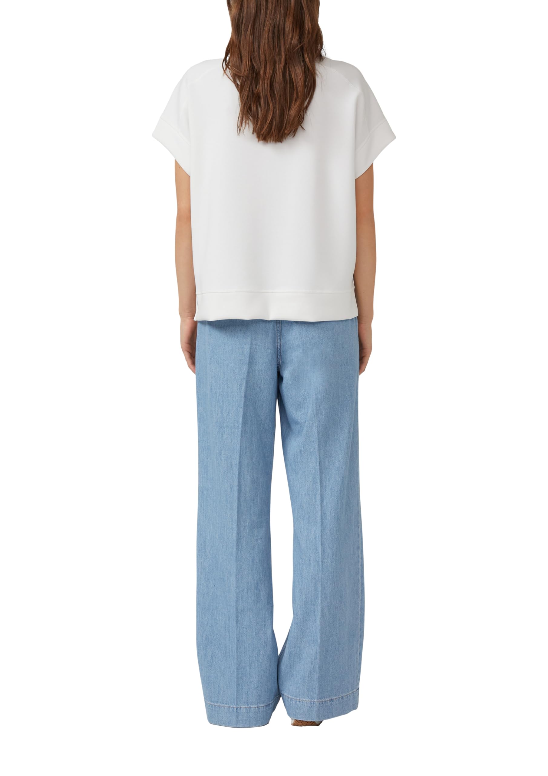 s.Oliver Oversized Sweatshirt aus Scuba