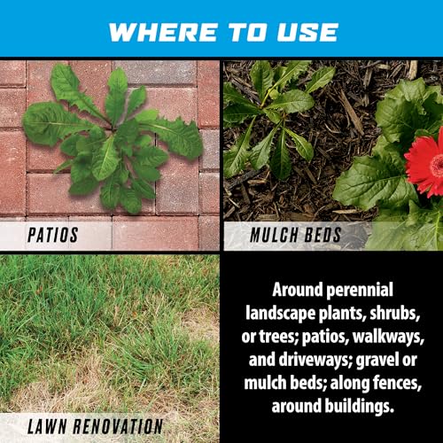 Image of Ortho GroundClear Super Weed & Grass Killer1 with Comfort Wand - Ready-to-Use Weed Killer Spray, Continuous Spray, Results in Hours, 0.5 gal.