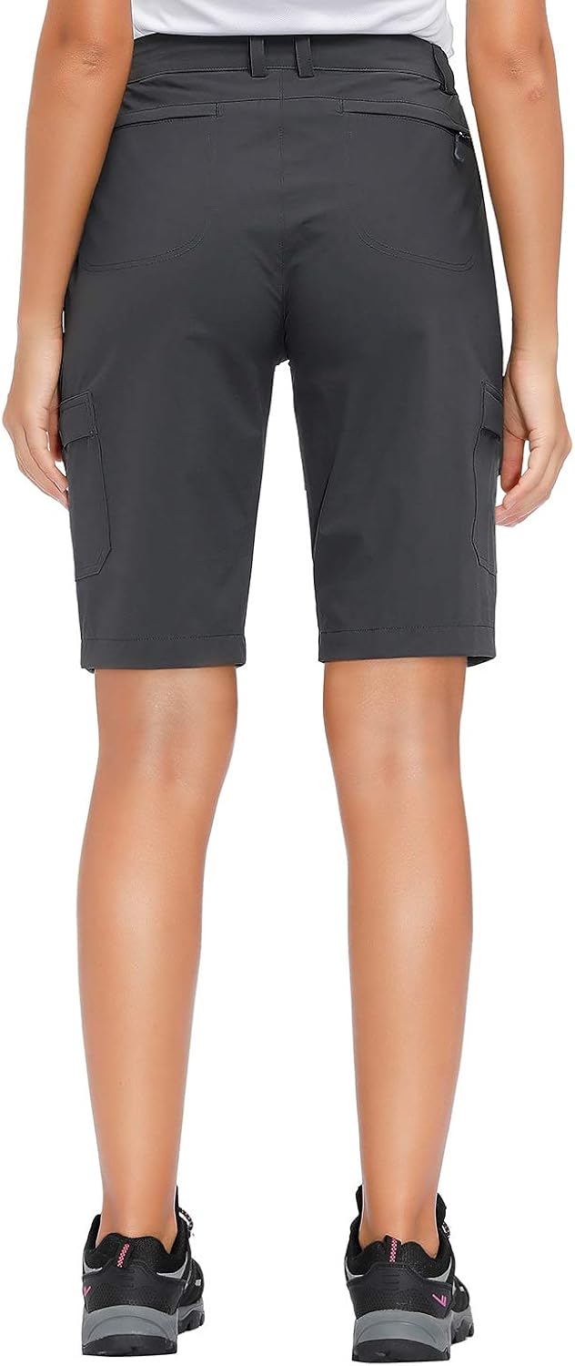 Libin Women's Lightweight Hiking Shorts Quick Dry Cargo Shorts Summer Travel Fishing Golf Shorts Outdoor Water Resistant : Clothing, Shoes & Jewelry