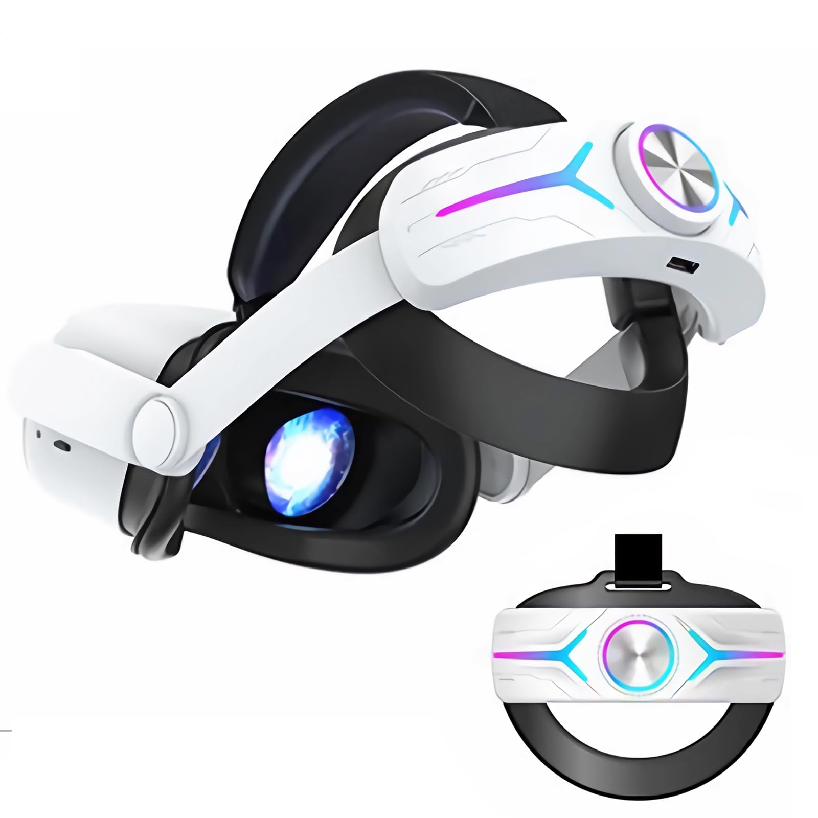Amazon.co.jp: ISTATSO Meta Quest3用ヘッドストラップ 調整可能な 