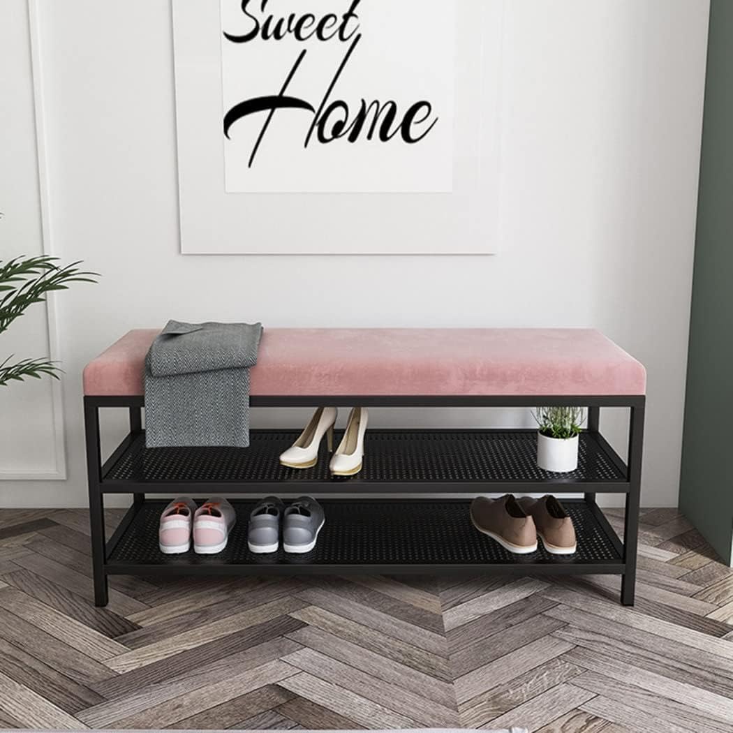 Banc de rangement chaussures pour résoudre le désordre des entrées et couloirs