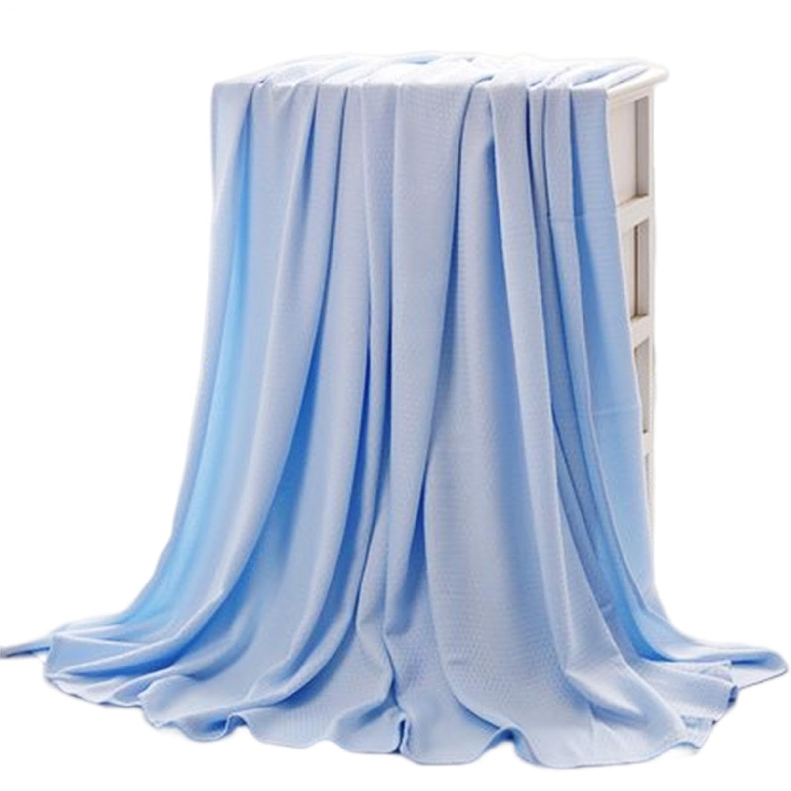 Generisch Coperta rinfrescante da viaggio, estiva, trapunta per | climatizzatore in fibra di , leggera e sottile, traspirante, delicata sulla pelle