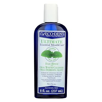 Eco-Dent Dailyrinse Mouthrinse - Mint - 8 oz