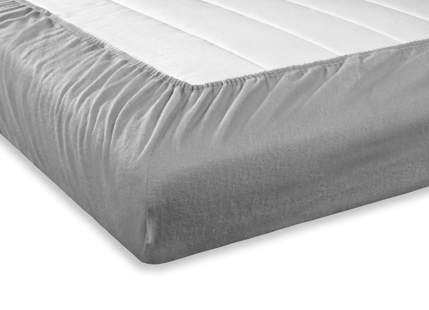 SETEX Fitted Sheet, Gray, 200 x 90cm - Image 3
